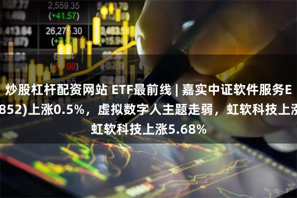 炒股杠杆配资网站 ETF最前线 | 嘉实中证软件服务ETF(