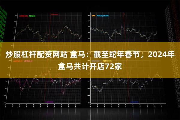 炒股杠杆配资网站 盒马：截至蛇年春节，2024年盒马共计开店